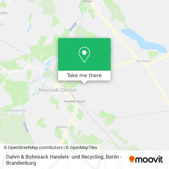 Карта Dahm & Bohnsack Handels- und Recycling