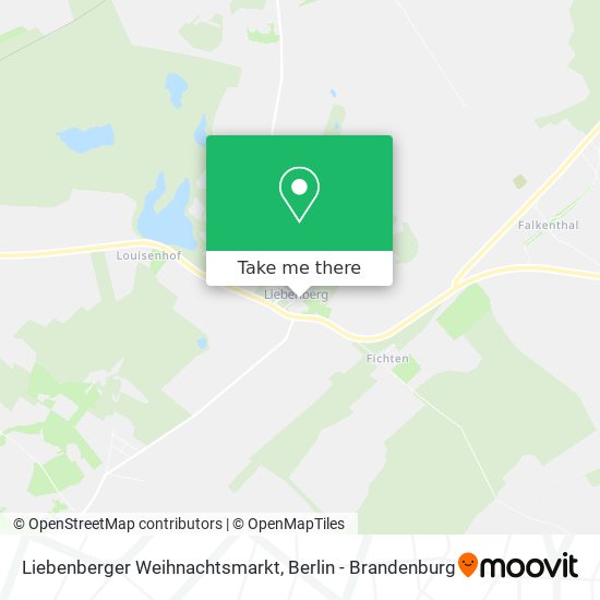 Liebenberger Weihnachtsmarkt map