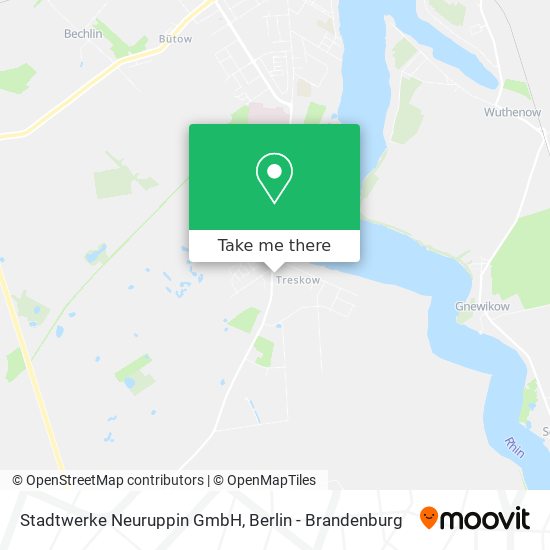 Карта Stadtwerke Neuruppin GmbH