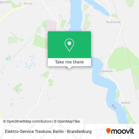 Elektro-Service Treskow map