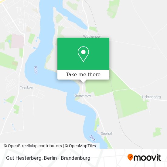 Gut Hesterberg map