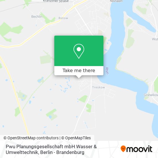 Карта Pwu Planungsgesellschaft mbH Wasser & Umwelttechnik