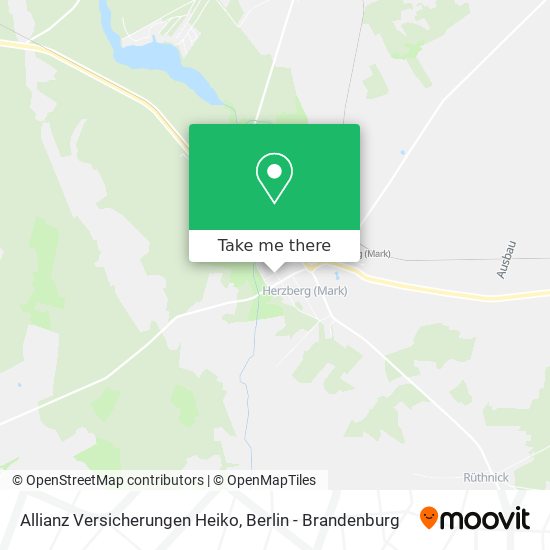 Allianz Versicherungen Heiko map