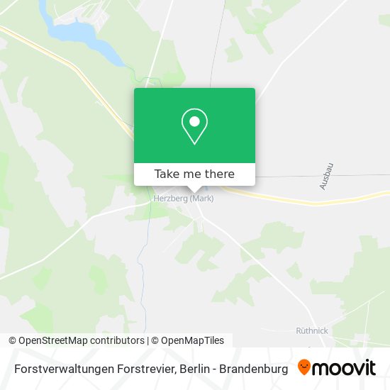 Карта Forstverwaltungen Forstrevier