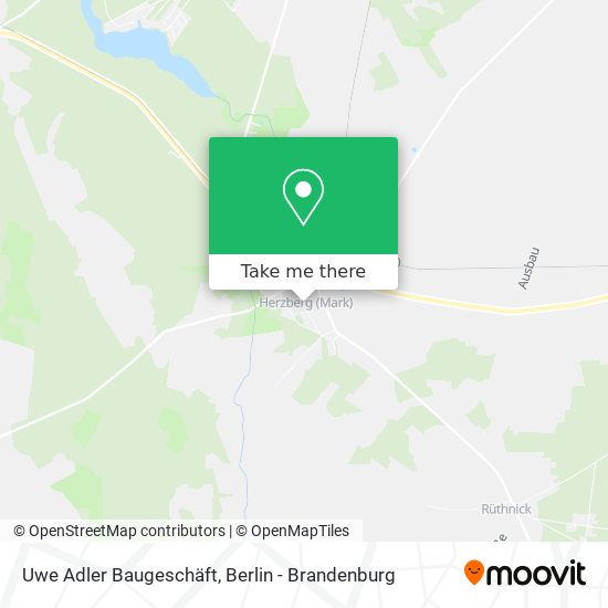 Uwe Adler Baugeschäft map