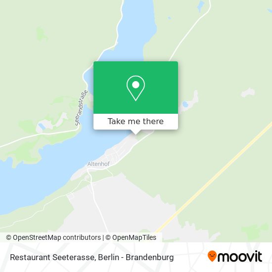 Restaurant Seeterasse map