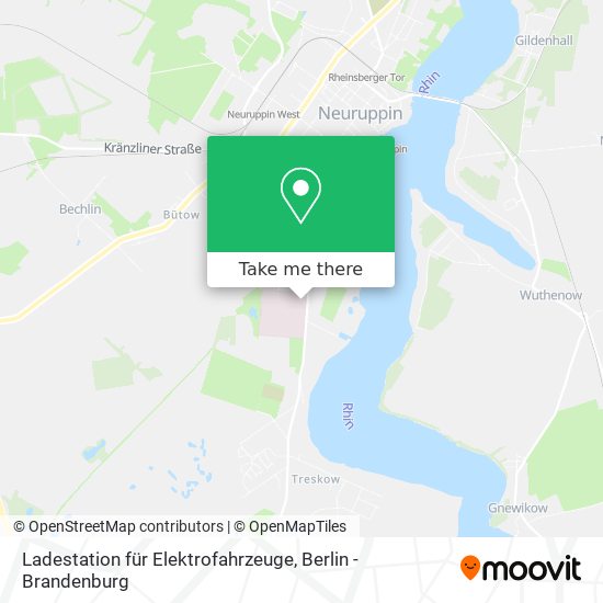 Ladestation für Elektrofahrzeuge map