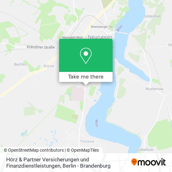 Hörz & Partner Versicherungen und Finanzdienstleistungen map