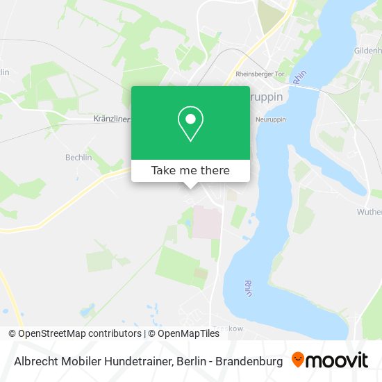 Albrecht Mobiler Hundetrainer map