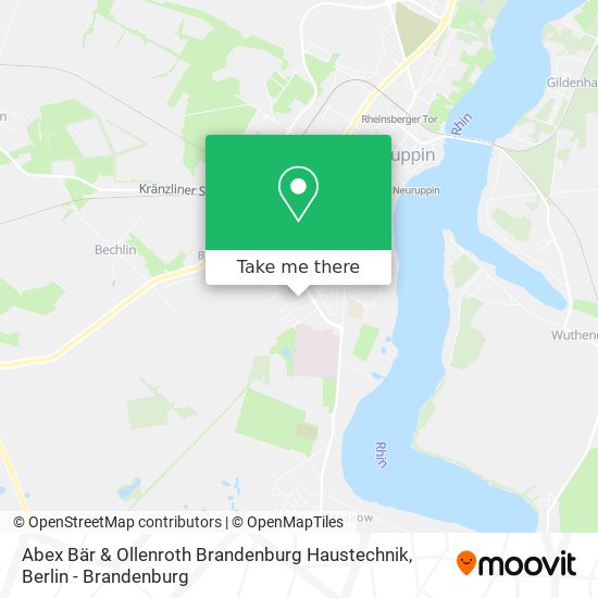 Abex Bär & Ollenroth Brandenburg Haustechnik map