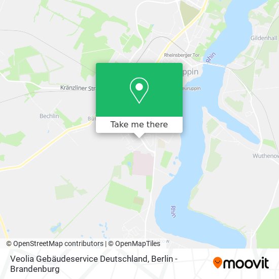 Карта Veolia Gebäudeservice Deutschland