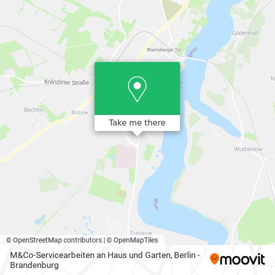 M&Co-Servicearbeiten an Haus und Garten map