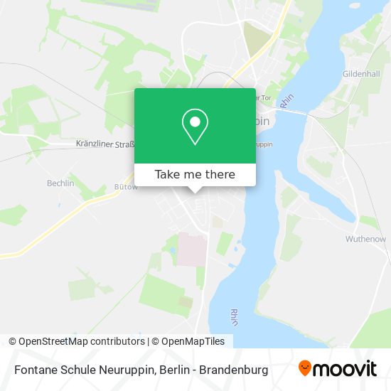 Fontane Schule Neuruppin map