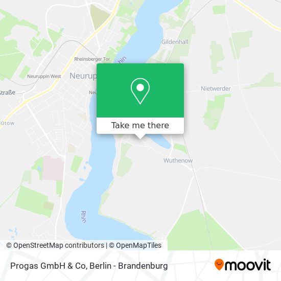 Progas GmbH & Co map