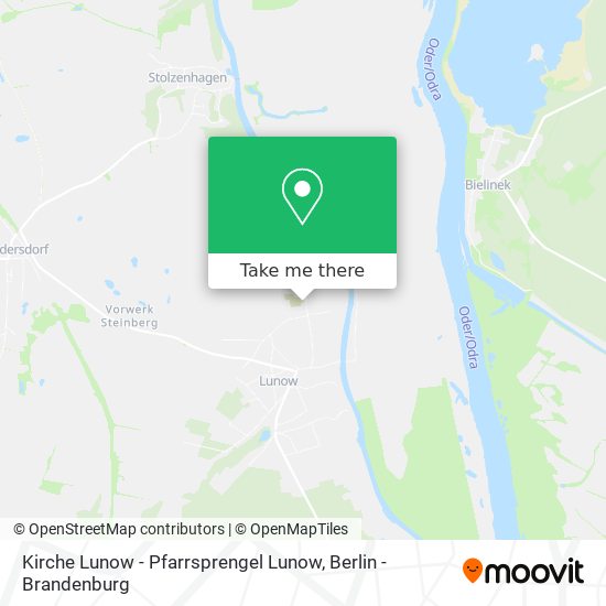 Kirche Lunow - Pfarrsprengel Lunow map