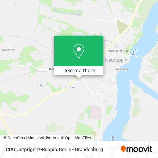 CDU Ostprignitz-Ruppin map
