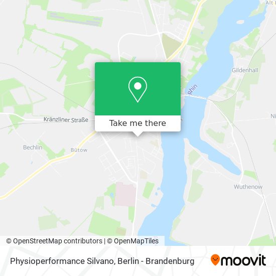 Physioperformance Silvano map