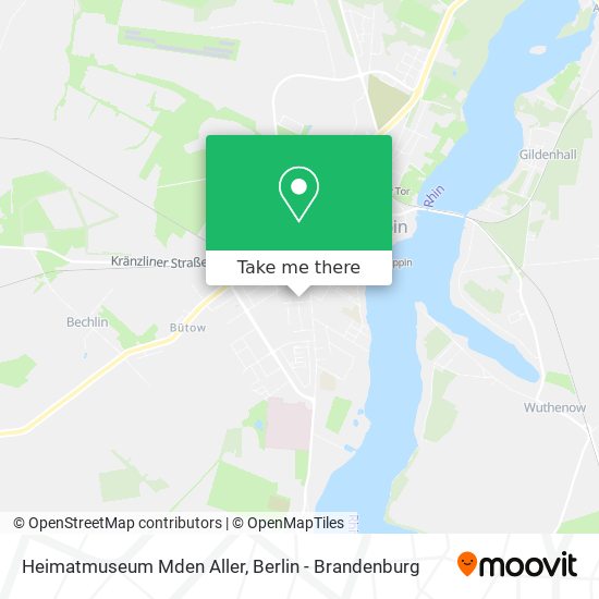 Heimatmuseum Mden Aller map