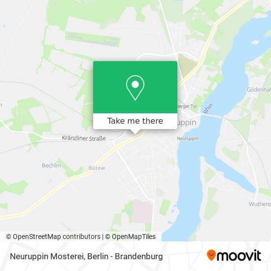 Карта Neuruppin Mosterei