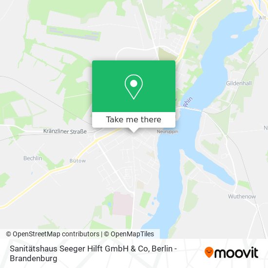 Sanitätshaus Seeger Hilft GmbH & Co map