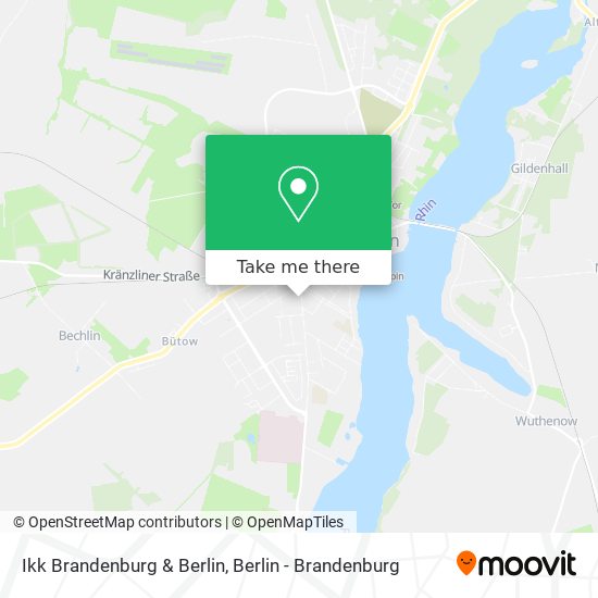 Ikk Brandenburg & Berlin map