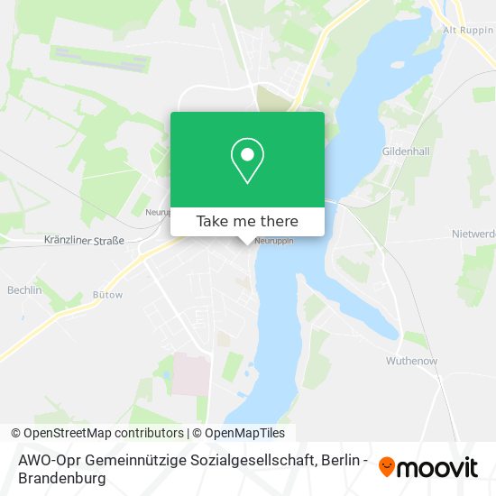 AWO-Opr Gemeinnützige Sozialgesellschaft map