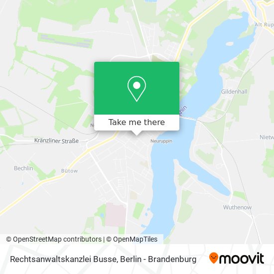 Карта Rechtsanwaltskanzlei Busse