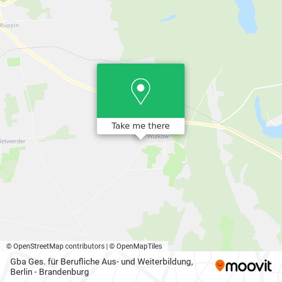 Gba Ges. für Berufliche Aus- und Weiterbildung map