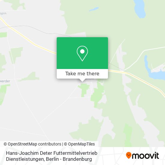 Hans-Joachim Deter Futtermittelvertrieb Dienstleistungen map