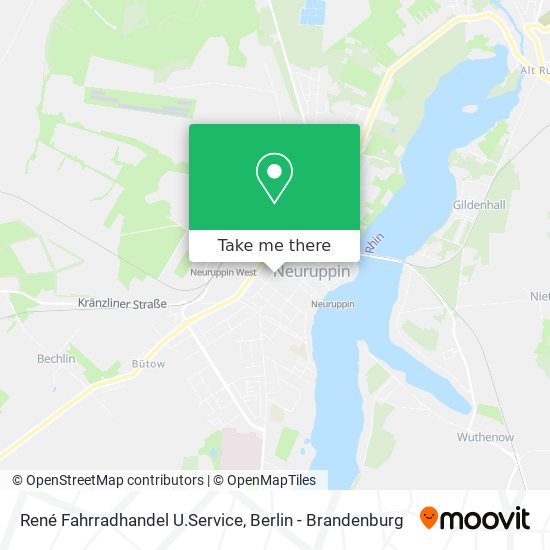 René Fahrradhandel U.Service map