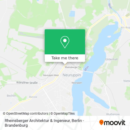 Карта Rheinsberger Architektur & Ingenieur