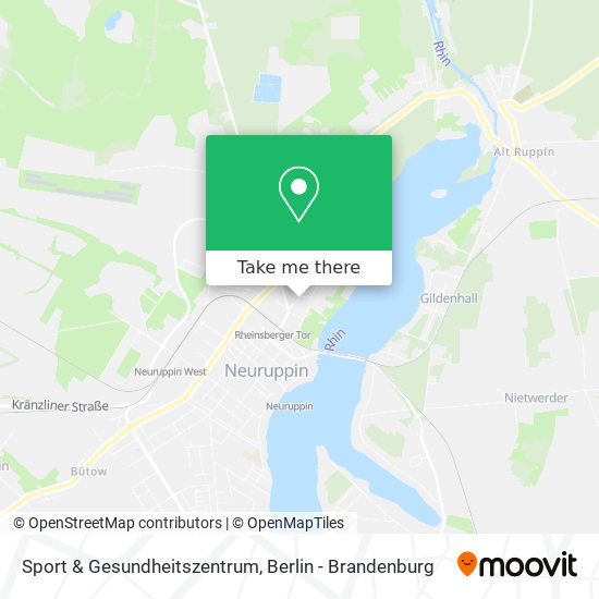 Sport & Gesundheitszentrum map