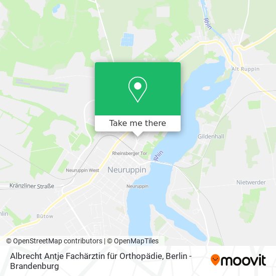 Карта Albrecht Antje Fachärztin für Orthopädie