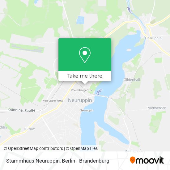 Stammhaus Neuruppin map