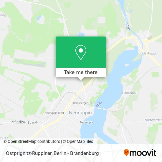 Карта Ostprignitz-Ruppiner