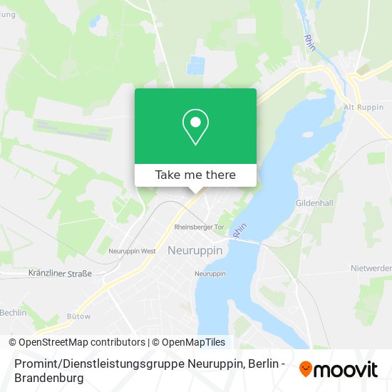 Карта Promint / Dienstleistungsgruppe Neuruppin