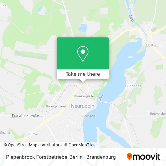 Piepenbrock Forstbetriebe map