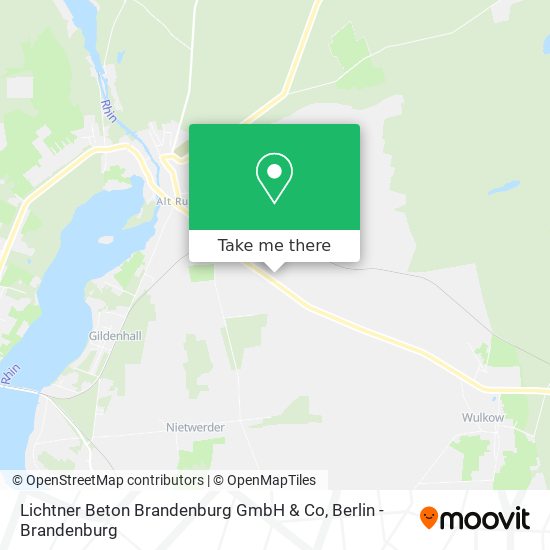 Lichtner Beton Brandenburg GmbH & Co map