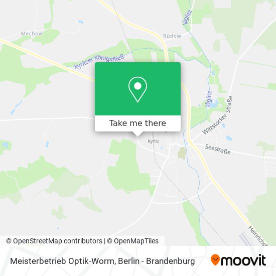 Meisterbetrieb Optik-Worm map