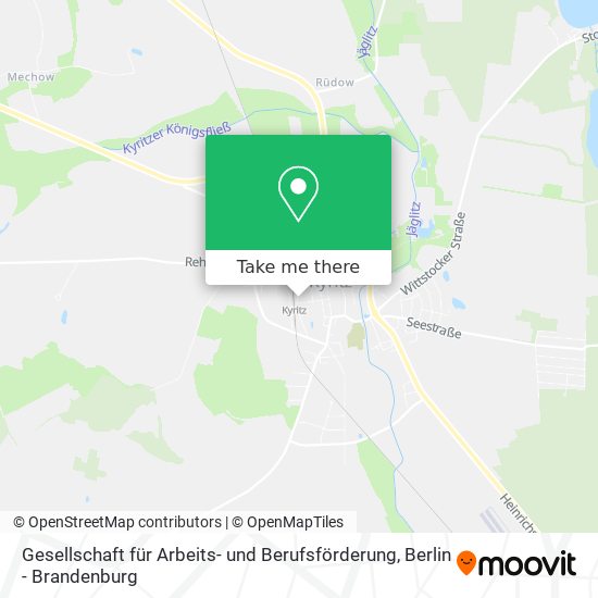 Gesellschaft für Arbeits- und Berufsförderung map