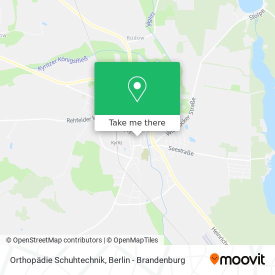 Orthopädie Schuhtechnik map