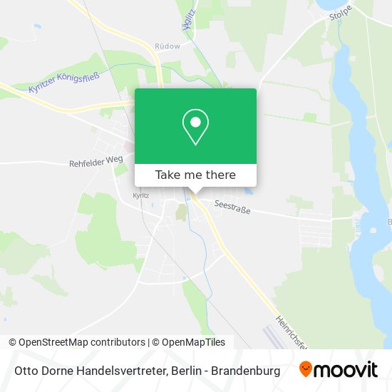 Otto Dorne Handelsvertreter map