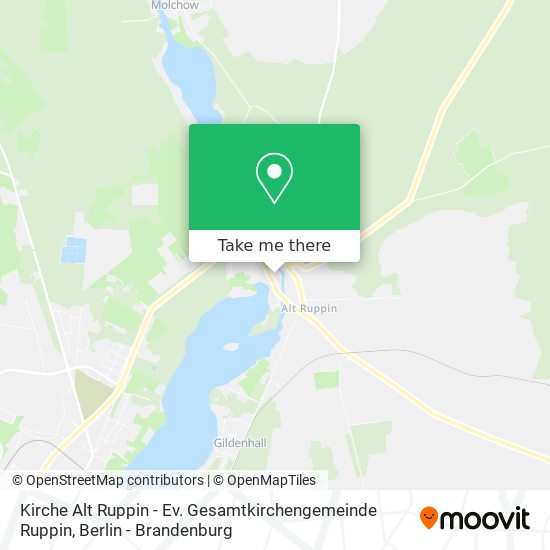 Kirche Alt Ruppin - Ev. Gesamtkirchengemeinde Ruppin map