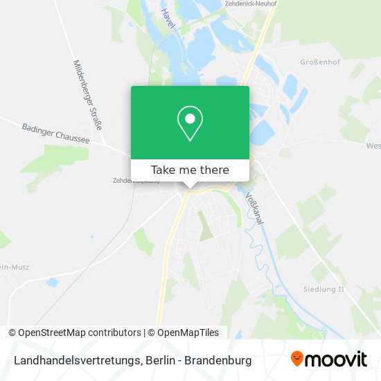 Landhandelsvertretungs map