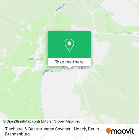 Tischlerei & Bestattungen Spycher - Noack map