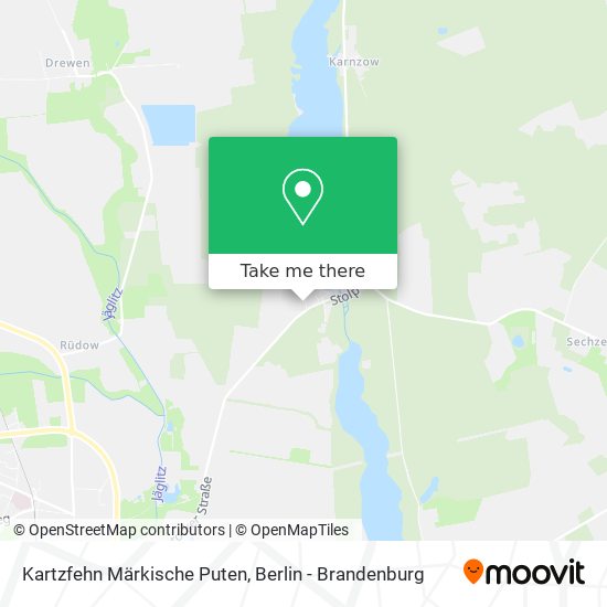 Kartzfehn Märkische Puten map