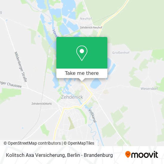 Kolitsch Axa Versicherung map