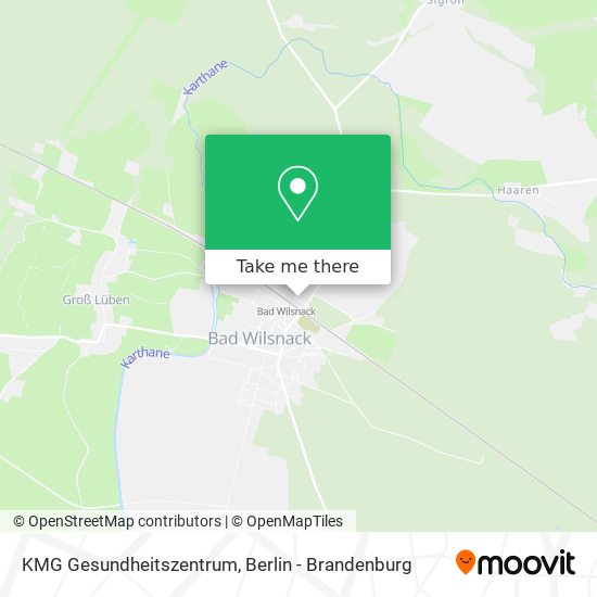 KMG Gesundheitszentrum map