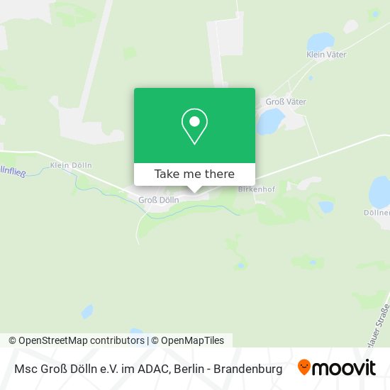 Msc Groß Dölln e.V. im ADAC map