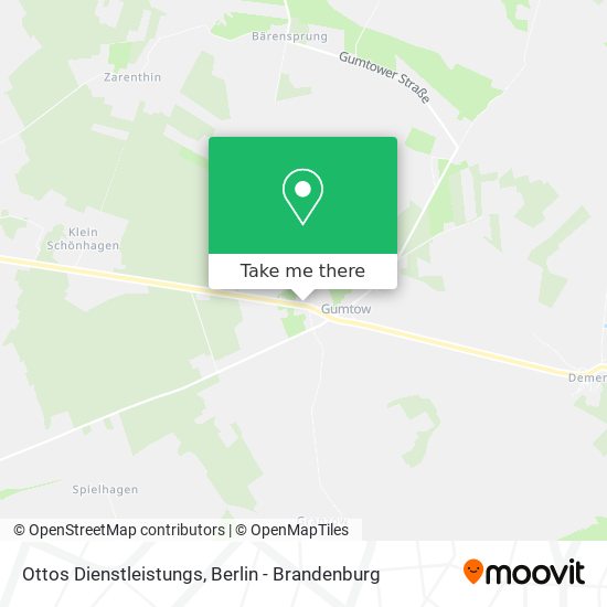 Ottos Dienstleistungs map